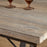 Lopa Iron and Reclaimed Wood Dining Table