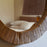 Ibo Reclaimed Wood Round Wall Mirror, Natural Finish