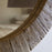 Ibo Reclaimed Wood Round Wall Mirror, Natural Finish