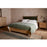 Nkuku Sri Mango Wood Bed, Moss