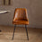 Nkuku Harsha Leather Dining Chair, Aged Tan