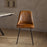 Harsha Leather Dining Chair, Aged Tan