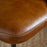 Harsha Leather Dining Chair, Aged Tan