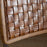 Amala Leather Weave and Iron Dining Chair, Aged Tan