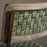 Amala Leather Weave and Iron Dining Chair, Rich Green