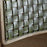 Amala Leather Weave and Iron Dining Chair, Rich Green