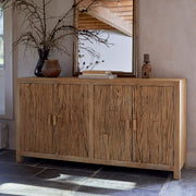 Nkuku Tamia Reclaimed Wood Cabinet with Four Doors