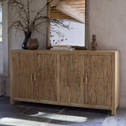 Nkuku Tamia Reclaimed Wood Cabinet with Four Doors