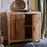 Tamia Reclaimed Wood Cabinet, Two Door