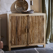 Tamia Reclaimed Wood Cabinet, Two Door