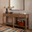 Ibo Reclaimed Wood Four Drawer Console Table