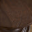 Laya Carved Wood Side Table, Chocolate Brown