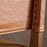 Kusa Mango Wood and Leather Dining Chair