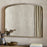 Juhli Arched Mirror, Aged Antqiue Brass