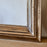 Yamuna Rectangular Mirror, Antique Brass