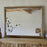 Yamuna Rectangular Mirror, Antique Brass