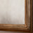 Yamuna Rectangular Mirror, Antique Brass