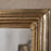 Yamuna Rectangular Mirror, Antique Brass