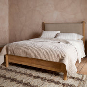 Sri Mango Wood Bed, Natural