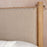Sri Mango Wood Bed, Natural