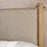 Sri Mango Wood Bed, Natural