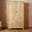 Sri Mango Wood Wardrobe from Nkuku