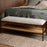 Sanja Cotton Upholstered Bench