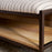 Sanja Cotton Upholstered Bench