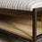 Sanja Cotton Upholstered Bench