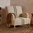 Zairya Jute and Cotton Armchair, Natural & Rust