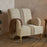 Zairya Jute and Cotton Armchair, Natural & Rust