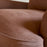 Abe Linen Deconstructed Armchair, Rust