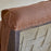 Abe Linen Deconstructed Armchair, Rust