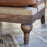 Abe Linen Deconstructed Armchair, Rust