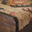 Barir Mango Wood Upholstered Storage Bench