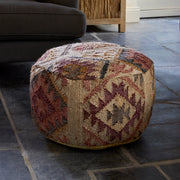 Barir Kilm Upholstered Pouf