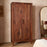 Anbu Acacia Wardrobe, Washed Walnut
