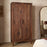Anbu Acacia Wardrobe, Washed Walnut