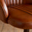 Lal Leather Swivel Counter Chair, Aged Tan
