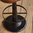 Lal Leather Swivel Counter Chair, Aged Tan