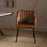 Lal Leather Armchair, Aged Tan