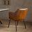 Lal Leather Armchair, Aged Tan