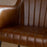 Lal Leather Armchair, Aged Tan
