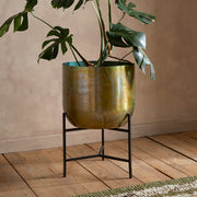 Jani Large Metal Planter on Stand