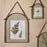 Kiko Antiqued Brass Arch Frames from Nkuku