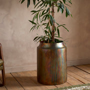 Roja Large Metal Planter