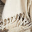 Velatu Fringed Merino Wool Throw, Natural