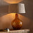 Didan Recycled Glass Lamp, Honey, from Nkuku