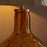 Didan Recycled Glass Lamp, Honey, from Nkuku