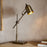 Thenkara Directional Desk Lamp, Antique Brass
